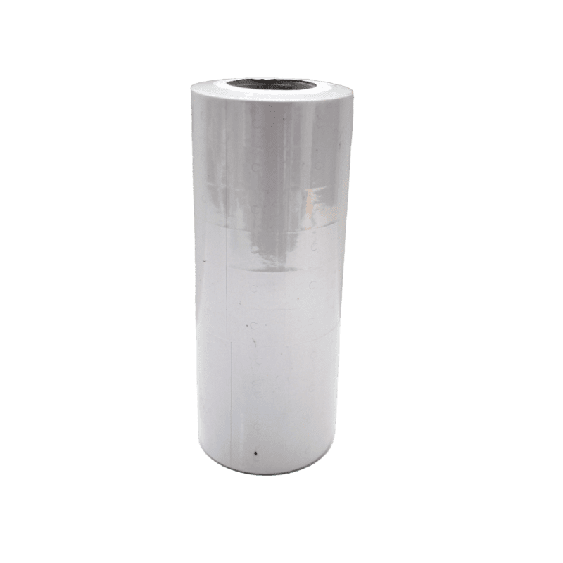 Rollo  para tiquetadora doble carril 6600.caja x 100 unds.