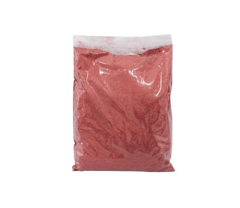 Escarcha roja x kilo caja x25 kilos.