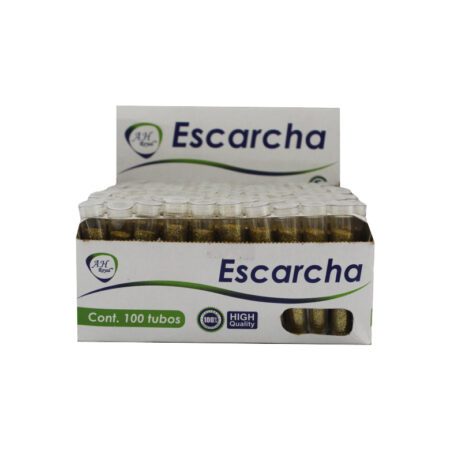 Tubo de escarcha AH royal dorada display x100 uds.