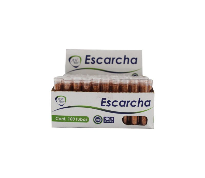 Tubo de escarcha AH royal cobre display x100 uds.