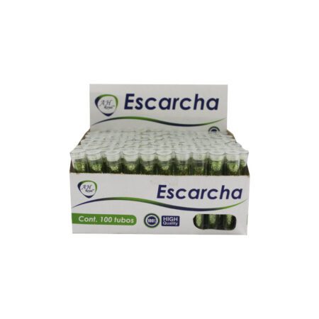 Tubo de escarcha AH royal verde limon display x100 uds.