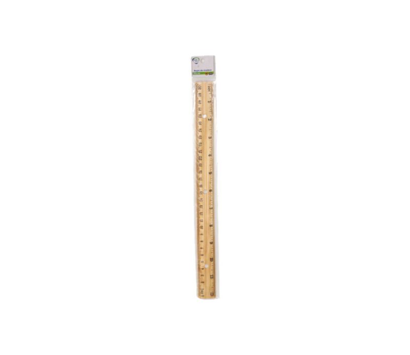 Regla AH royal de madera 30 cm caja x1440 uds.
