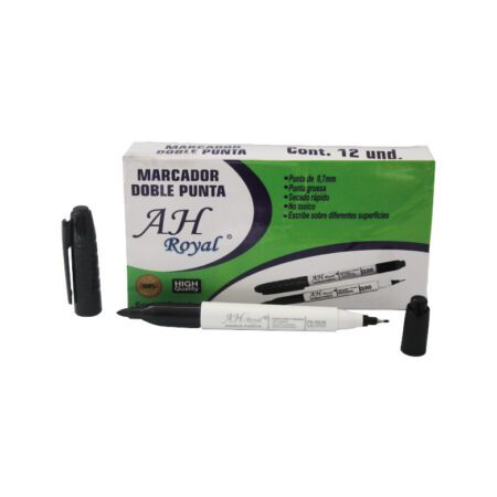 Marcador AH royal para cd doble delgado y grueso display x12 uds.