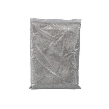 Escarcha plateada x kilo.