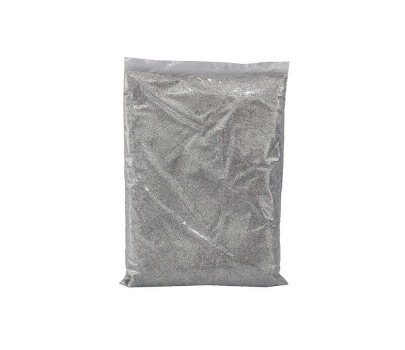 Escarcha plateada x kilo.