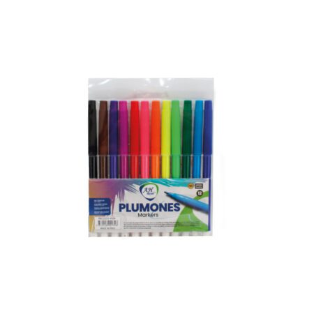 Plumón AH royal display x12 colores  grueso caja x240 uds.