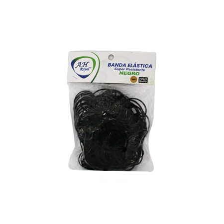 Bandas de caucho AH royal negra x50 g.