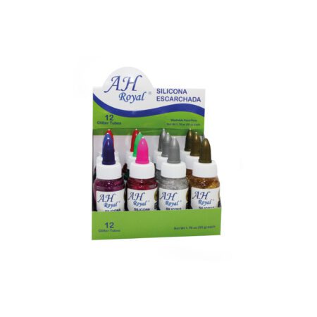Silicona escarchada surtida AH royal de 50 g caja x288 uds.
