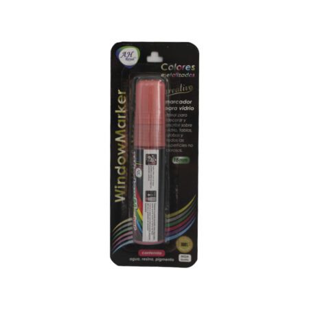 Marcador AH royal para ventana metalizado fucsia 15 mm.