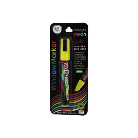 Marcador AH royal para ventana cbm-209/1 amarillo 6 mm.