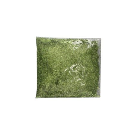 Escarcha verde botella x kilo caja x25 kilos.