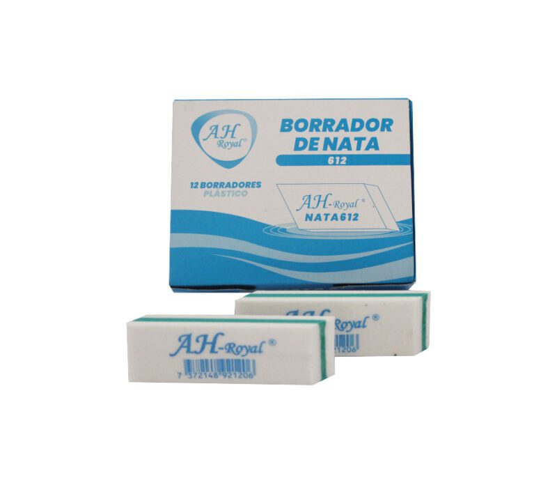 Borrador AH royal 612 pequeño display x24 caja x80 dps.